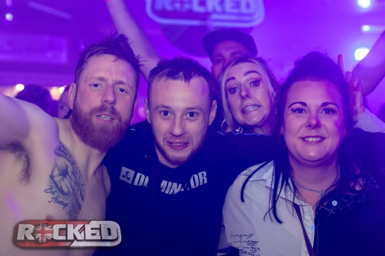 Rocked clubbers